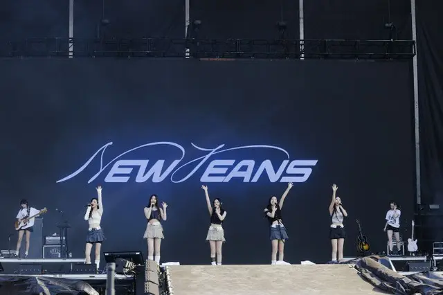 「全曲、合唱の嵐」…「NewJeans」米国ロラパルーザ、7万人観客の前でステージ披露（画像提供:wowkorea）