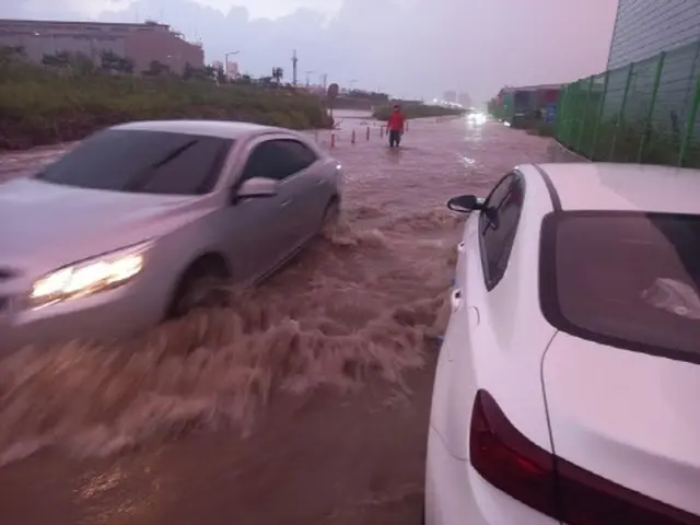 大雨警報から2時間で仁川松島や富平で浸水被害届け14件＝韓国報道（画像提供:wowkorea）