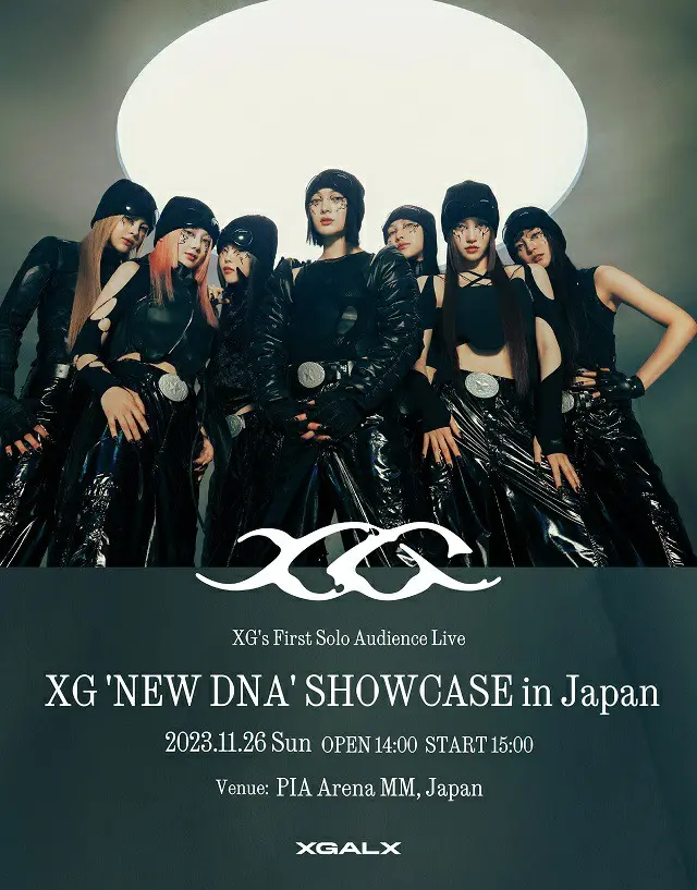 「XG」、1st ミニアルバム「NEW DNA」の発売を記念して初の単独有観客ライブの開催が決定！（画像提供:wowkorea）