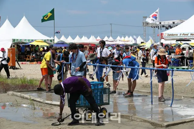 ＜W解説＞ゴタゴタが続いた韓国で開催の「スカウトジャンボリー」＝閉幕後は責任のなすりつけ合い（画像提供:wowkorea）