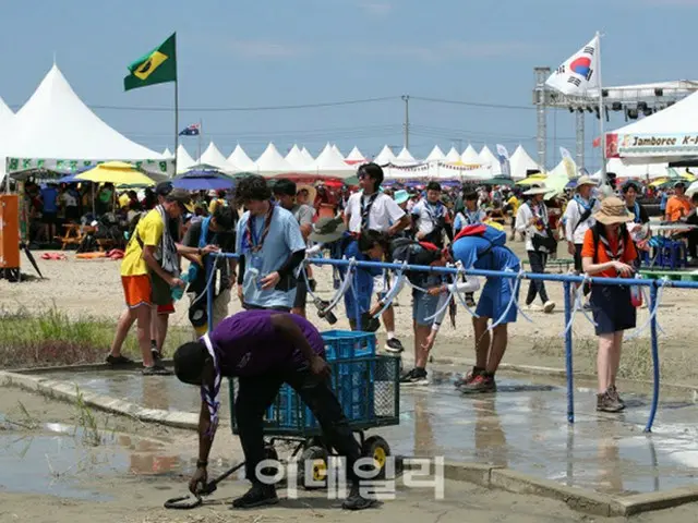 ＜W解説＞ゴタゴタが続いた韓国で開催の「スカウトジャンボリー」＝閉幕後は責任のなすりつけ合い（画像提供:wowkorea）