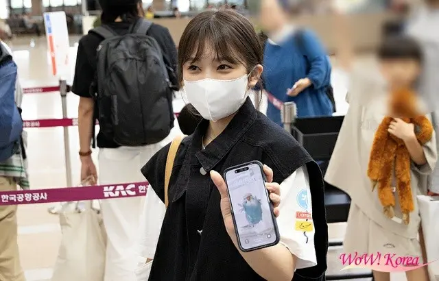 【フォト】矢吹奈子、韓国でのスケジュールを終えて帰国（画像提供:wowkorea）