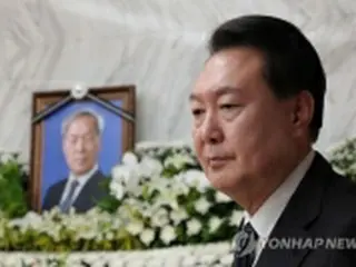 尹大統領父の葬儀場に政財界から弔問続々　日本大使は引き返す