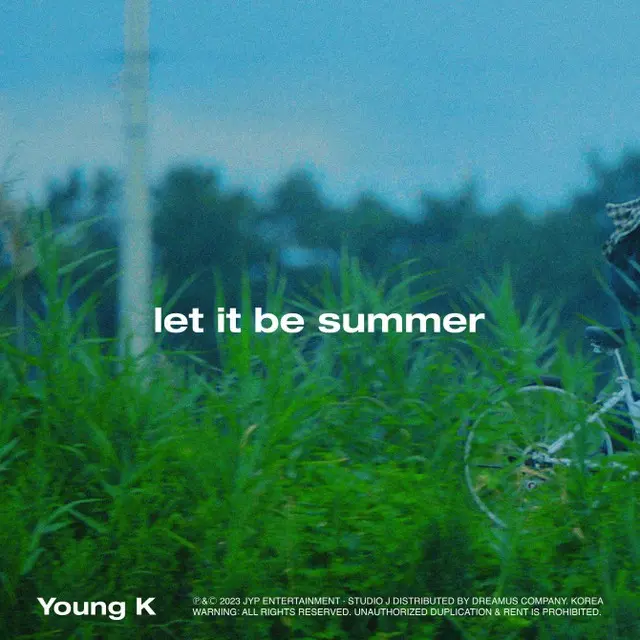 “9月4日カムバック”Young K（DAY6）、25日に新譜「let it be summer」先行公開（画像提供:wowkorea）