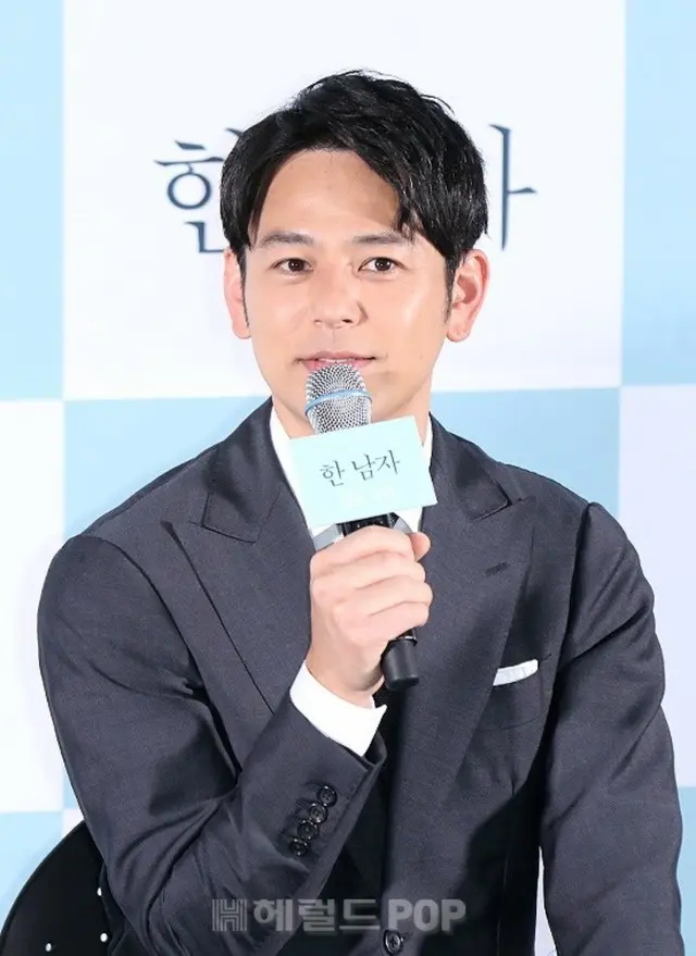 俳優妻夫木聡、映画「ある男」の記者懇談会に出席