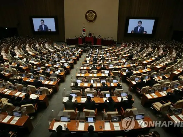 国会本会議場（資料写真、国会写真記者団）＝（聯合ニュース）