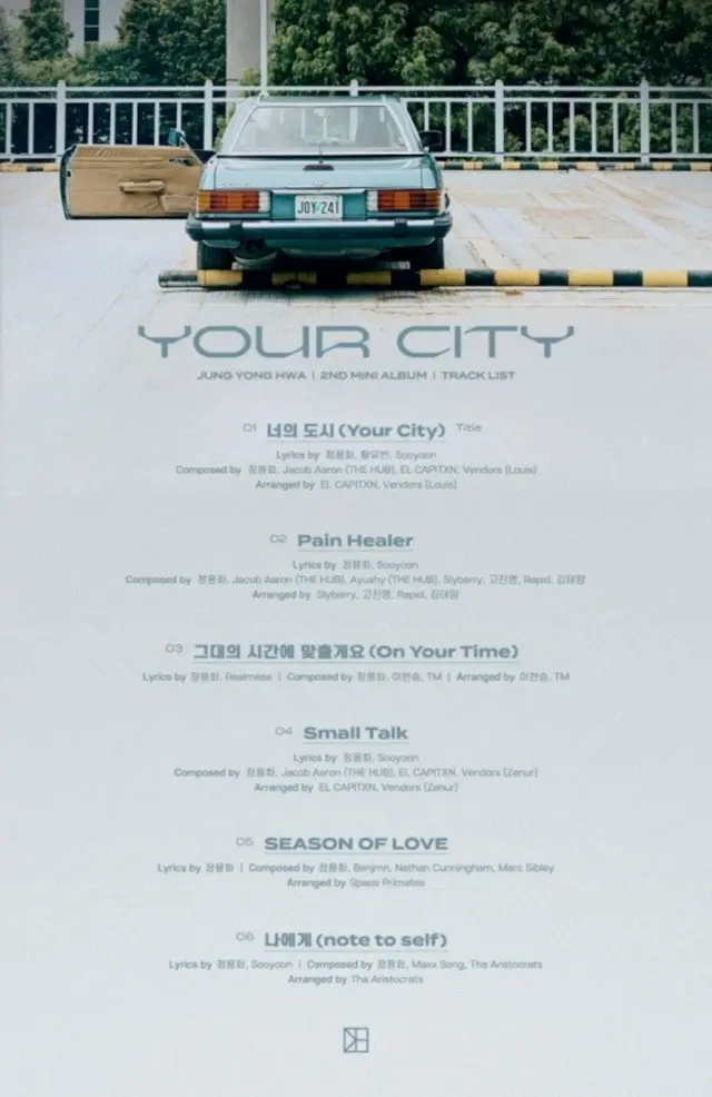 「CNBLUE」ジョン・ヨンファ、「YOUR CITY」トラックリスト公開…タイトル曲は「Your City」