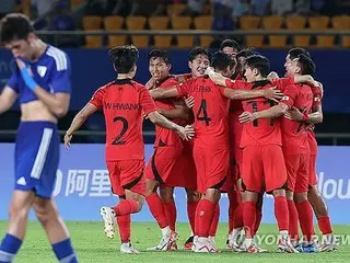 韓国が白星発進　クウェートに大勝＝アジア大会サッカー男子