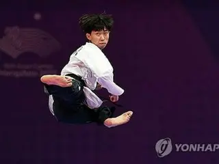 アジア大会　韓国がテコンドーで今大会金１号