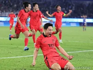 韓国が日本下し３連覇　アジア大会サッカー男子