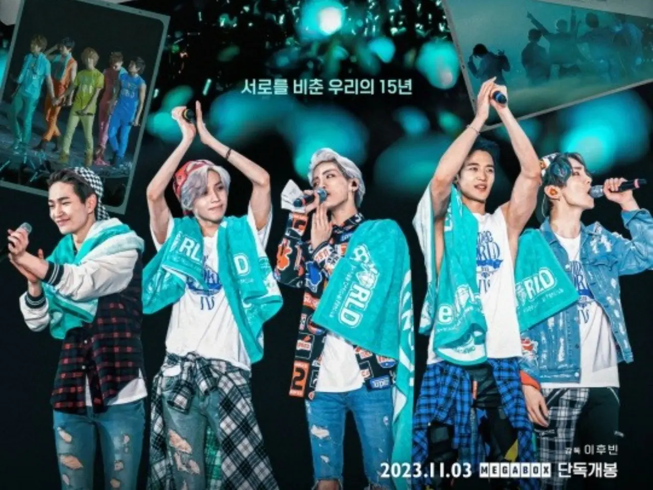 デビュー15周年”「SHINee」、映画「MY SHINee WORLD」5人完全体の