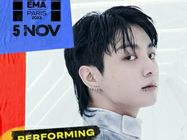 ＪＵＮＧ　ＫＯＯＫが「ＭＴＶ　ＥＭＡ」でパフォーマンスを披露する（主催側提供）＝（聯合ニュース）≪転載・転用禁止≫