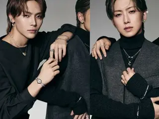 「＆TEAM」FUMA＆NICHOLAS＆K、「VOGUE JAPAN」でSwarovskiの輝きをまとう