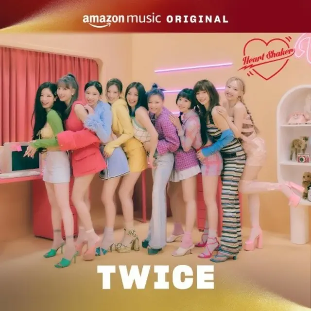 「TWICE」、ヒット曲「Heart Shaker」のクリスマス版をAmazon Musicから配信