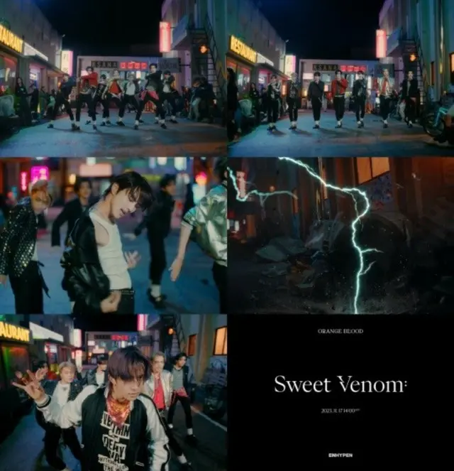 「ENHYPEN」、「Sweet Venom」ティザー第2弾公開…ビジュアル極大化したパフォーマンス予告