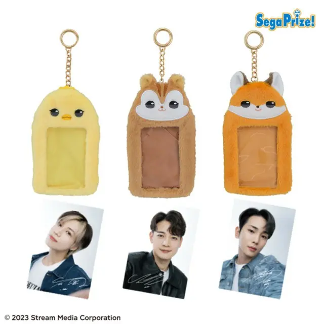 ＜製品情報＞SHINee ANIMAL COORDY トレカ付ふわふわカードキーホルダー全3種/2024年1月19日から順次登場予定