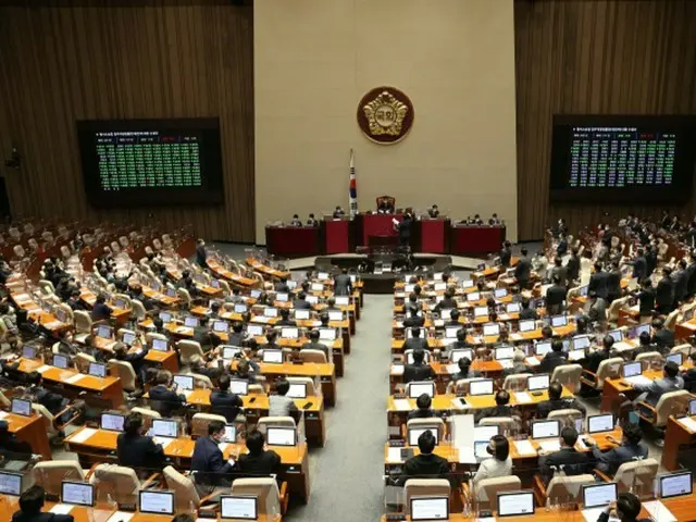 「露朝間の武器取引を中断せよ」…韓国国会が「決議案」を採択