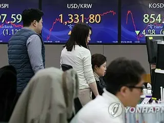 韓国総合株価指数　反発で始まる