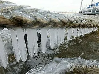 ２３日に寒さピーク　ソウルの朝は氷点下１４度の予想＝韓国