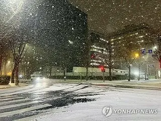 厳しい寒さ続く　首都圏など日中も氷点下５度以下に＝韓国