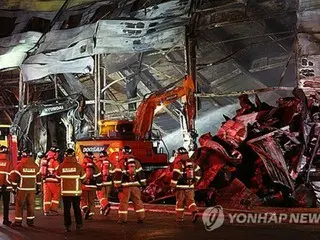 火災現場で消防士２人死亡　尹大統領「犠牲忘れない」＝韓国