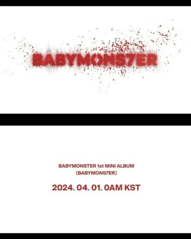 「BABYMONSTER」、1stミニアルバムのタイトルは「BABYMONS7ER」！