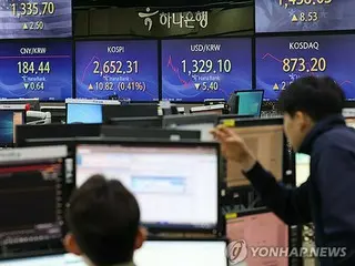 韓国総合株価指数が反発　０．２３％高