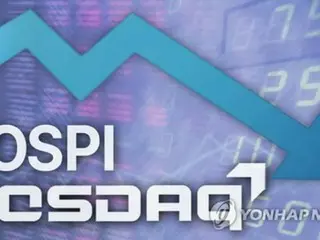 韓国総合株価指数が反落　０．２３％安