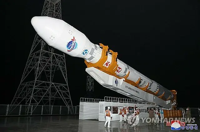 北朝鮮は昨年１１月、軍事偵察衛星の万里鏡１号を打ち上げた（資料写真）＝（朝鮮中央通信＝聯合ニュース）≪転載・転用禁止≫