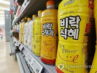 韓国飲料が海外で人気　昨年は輸出額が過去最高更新