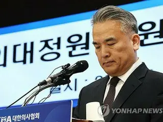 尹大統領の談話に「失望」　医学部定員２千人増の見直し譲らず＝韓国医師団体