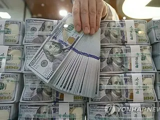 韓国の外貨準備高４１９２億ドル　３カ月ぶり増加