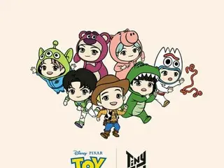 ［韓流］ＢＴＳメンバーが「トイ・ストーリー」キャラに　ポップアップ店も