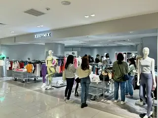 韓国発ファッションブランドＸＥＸＹＭＩＸ　大阪に日本１号店