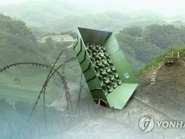 韓国政府が汚物風船など北朝鮮の相次ぐ挑発への対応として、拡声器による対北朝鮮放送の再開を検討しているようだ＝（聯合ニュースＴＶ）