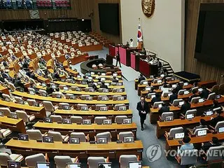 韓国の第２２代国会　史上初めて野党単独で開会＝与党は出席せず