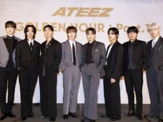 「ATEEZ」英「オフィシャルアルバムチャート」3連続TOP10進入…K-POPアーティスト初