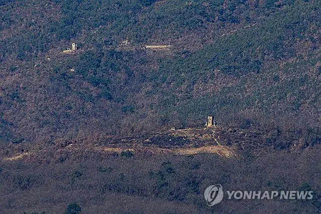 軍事境界線を挟む非武装地帯（ＤＭＺ）＝（聯合ニュース）