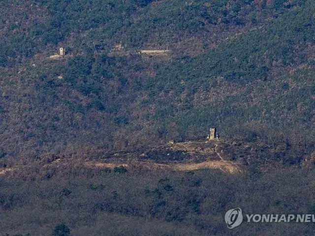 軍事境界線を挟む非武装地帯（ＤＭＺ）＝（聯合ニュース）