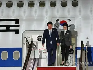 尹大統領　中央アジア３カ国歴訪終え帰国