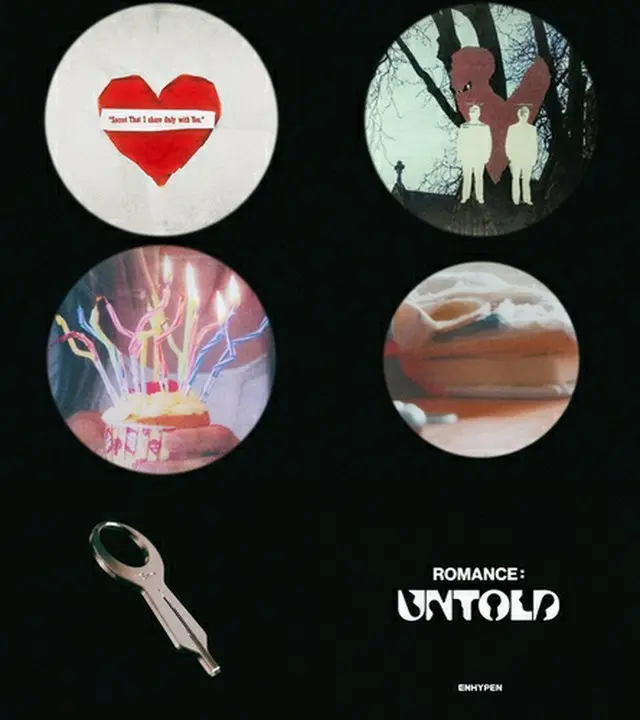 ＥＮＨＹＰＥＮが７月にフルアルバム「ＲＯＭＡＮＣＥ：ＵＮＴＯＬＤ」を発売する（所属事務所提供）＝（聯合ニュース）≪転載・転用禁止≫