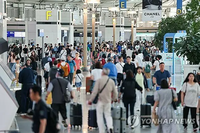 今年１～５月の韓日航空路線の利用客が過去最多を記録した（資料写真）＝（聯合ニュース）