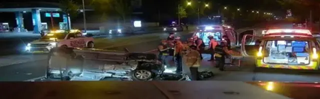 夜中に泥酔運転のポルシェ… 軽自動車に衝突し1人死亡＝韓国