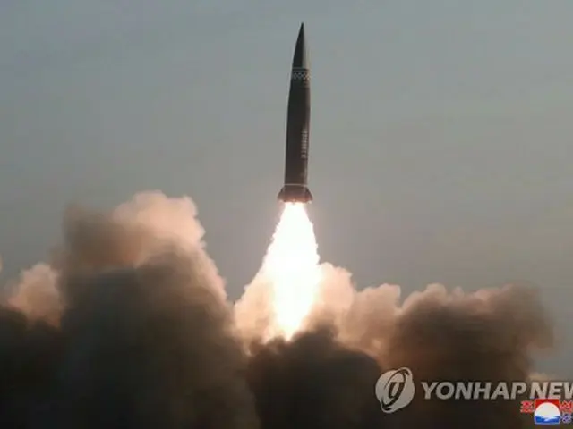 北朝鮮の弾道ミサイル（資料写真）＝（朝鮮中央通信＝聯合ニュース）