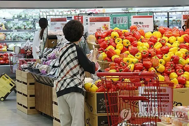 ６月の消費者物価指数は前年同月比２．４％上昇した（資料写真）＝（聯合ニュース）