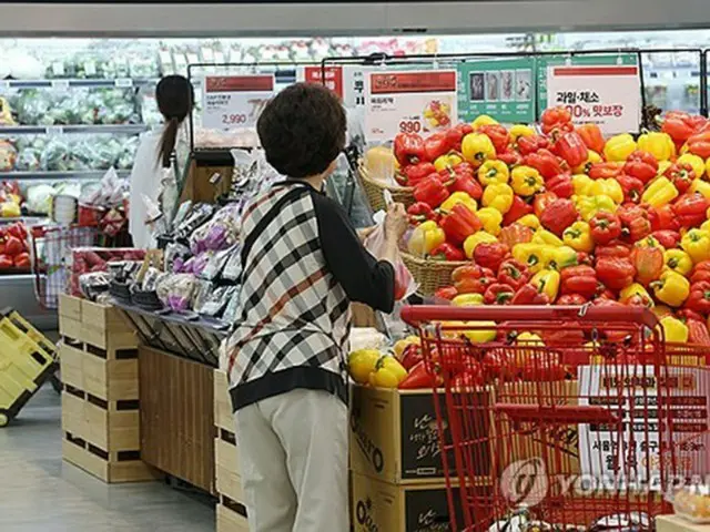 ６月の消費者物価指数は前年同月比２．４％上昇した（資料写真）＝（聯合ニュース）