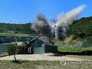 韓国軍　南北境界近くで６年ぶり陸上砲兵訓練=軍事合意停止で再開
