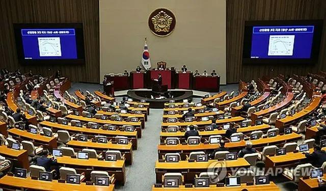 国会の本会議場（資料写真）＝（聯合ニュース）