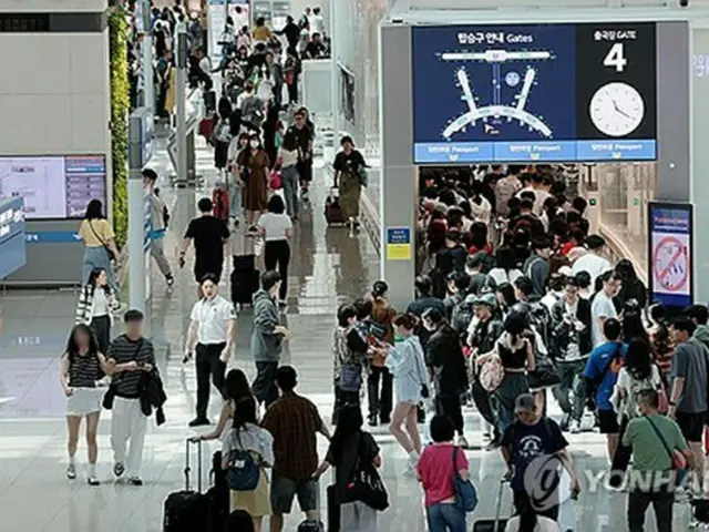 韓国航空１０社の利用客　３割増で過去最多＝１～６月