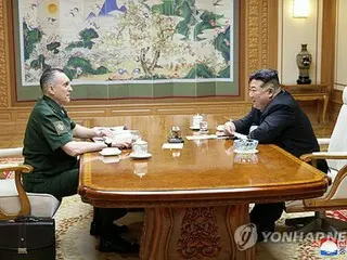 金正恩氏がロシア国防次官と会談　軍事分野の協力に言及